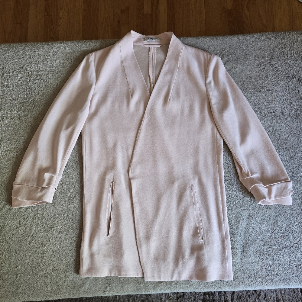 Aritzia Babaton Power Hip Blazer Peach size 8 - Picture 3 of 12